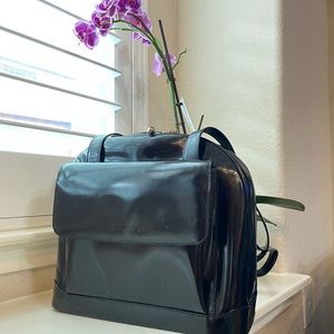 Gucci patent leather bag